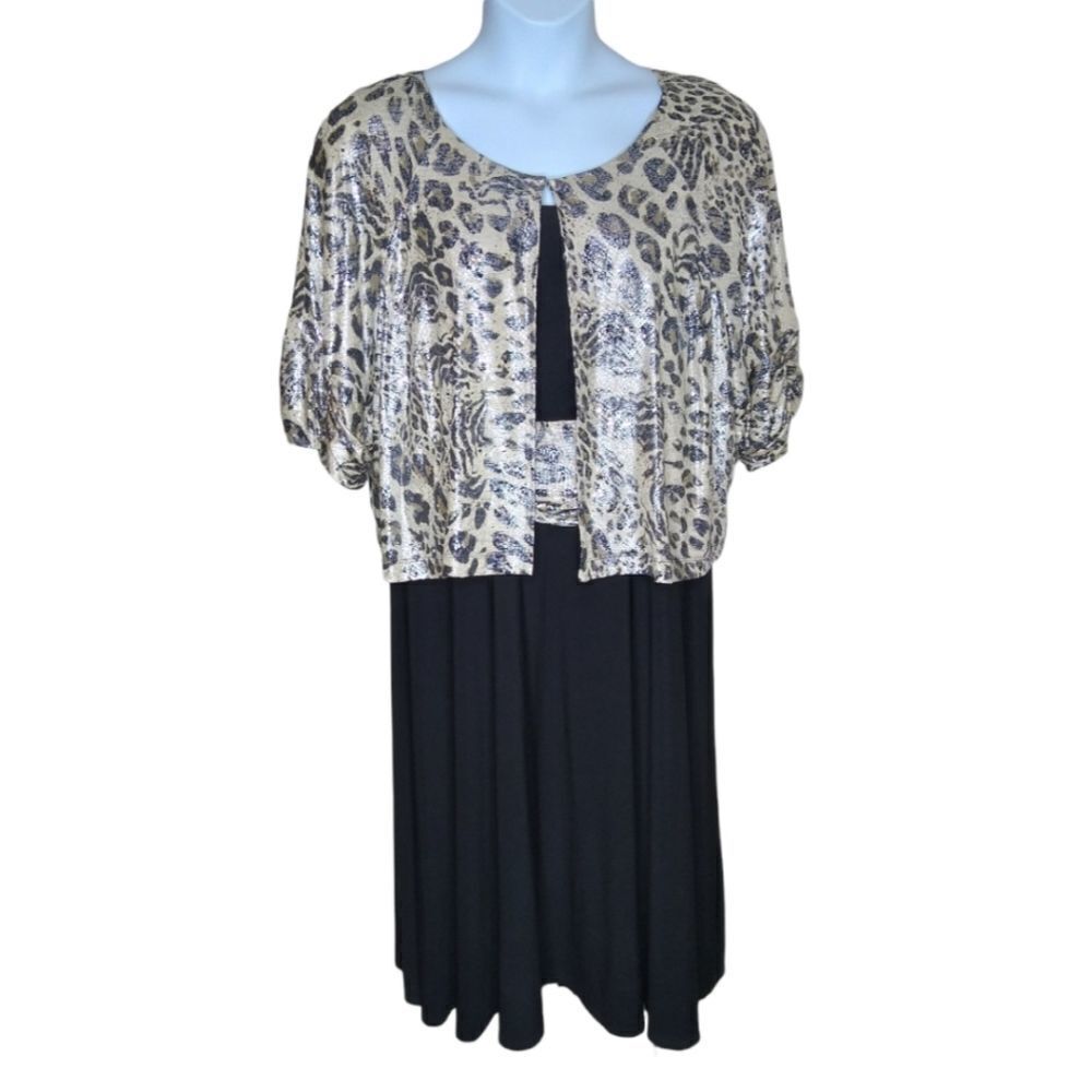 Dressbarn Formal Occasion Jacket Dress 20W